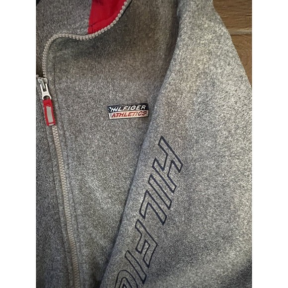 Hilfiger Athletics Men’s 2XL  Gray 1/4 Zip Pullover Sweatshirt Pullover - Picture 3 of 6